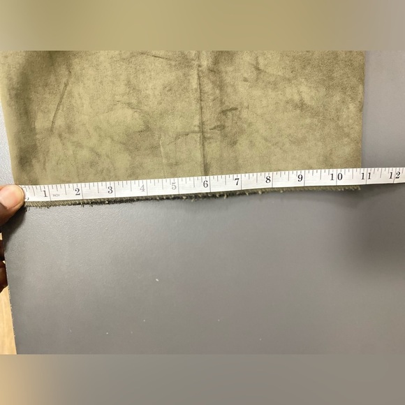 New Vintage CREME DE SILK Olive Green Poly & rayon Mix Pant Mens Size L Waist 36 - Picture 10 of 12